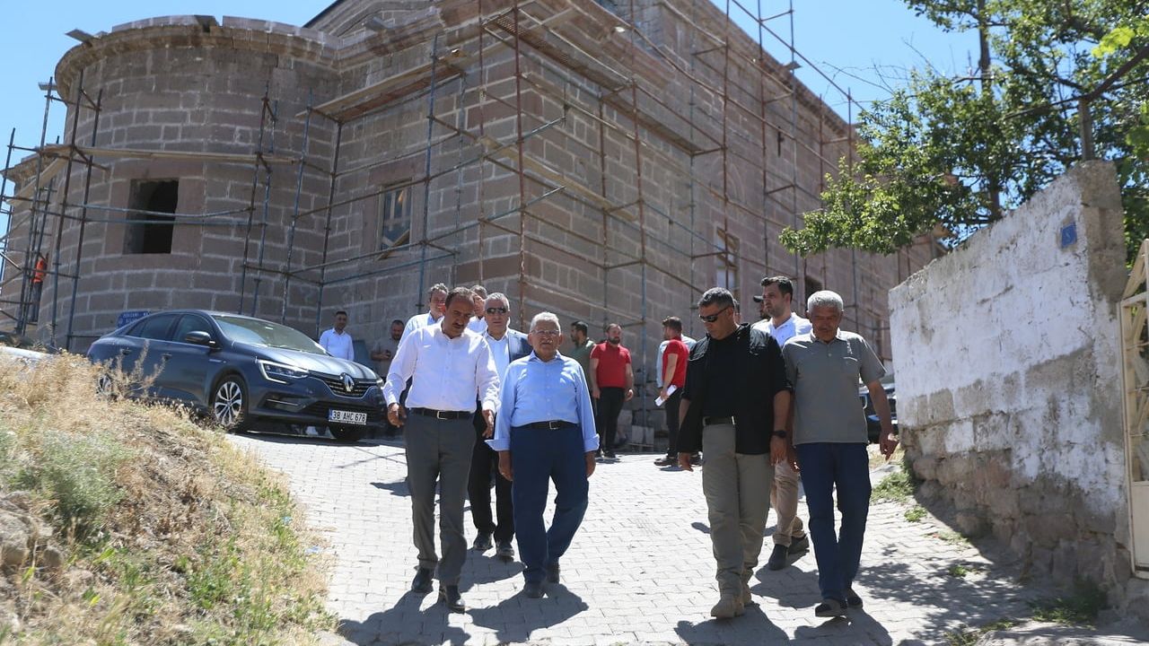 Kayseri’de tarihi ve kültürel miras için kapsamlı koruma ve tanıtım çalışmaları