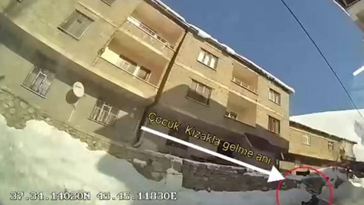 Keklikpınar'da kızakla kayan 11 yaşındaki çocuk belediye otobüsünün altında kalarak hayatını kaybetti