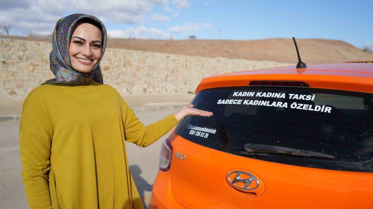 Kırıkkale'nin tek kadın taksi şoförü Sevda Bozer: Kadınlara özel ulaşım hizmeti