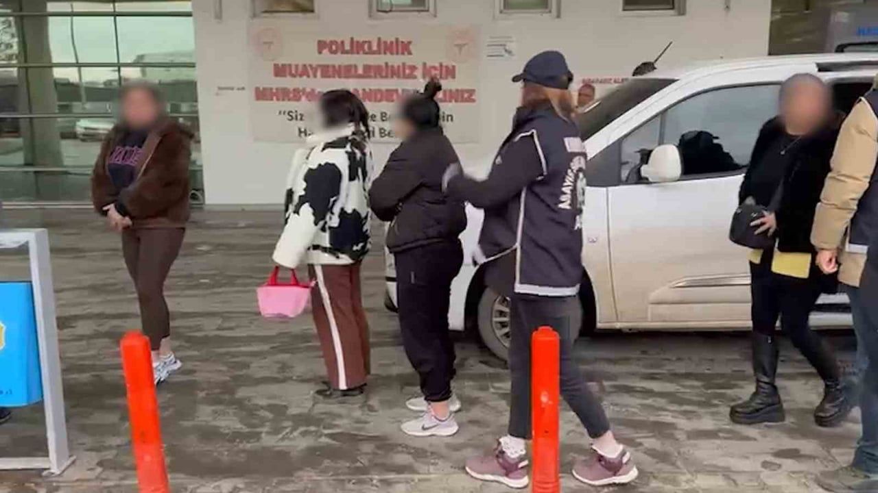 Kırıkkale Yahşihan'da fuhuş operasyonu: 2'si yabancı uyruklu 4 kadın gözaltına alındı