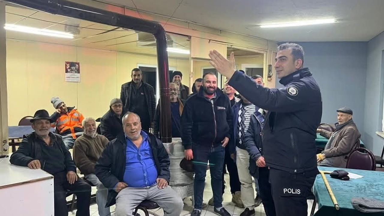 Kırklareli’nin Vize ilçesinde polis ve jandarmadan soba zehirlenmesi uyarısı