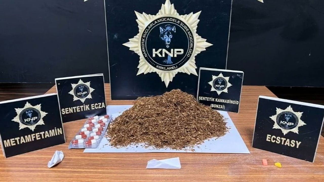 Kırklareli ve Lüleburgaz’da uyuşturucu operasyonu: 5 şüpheli tutuklandı