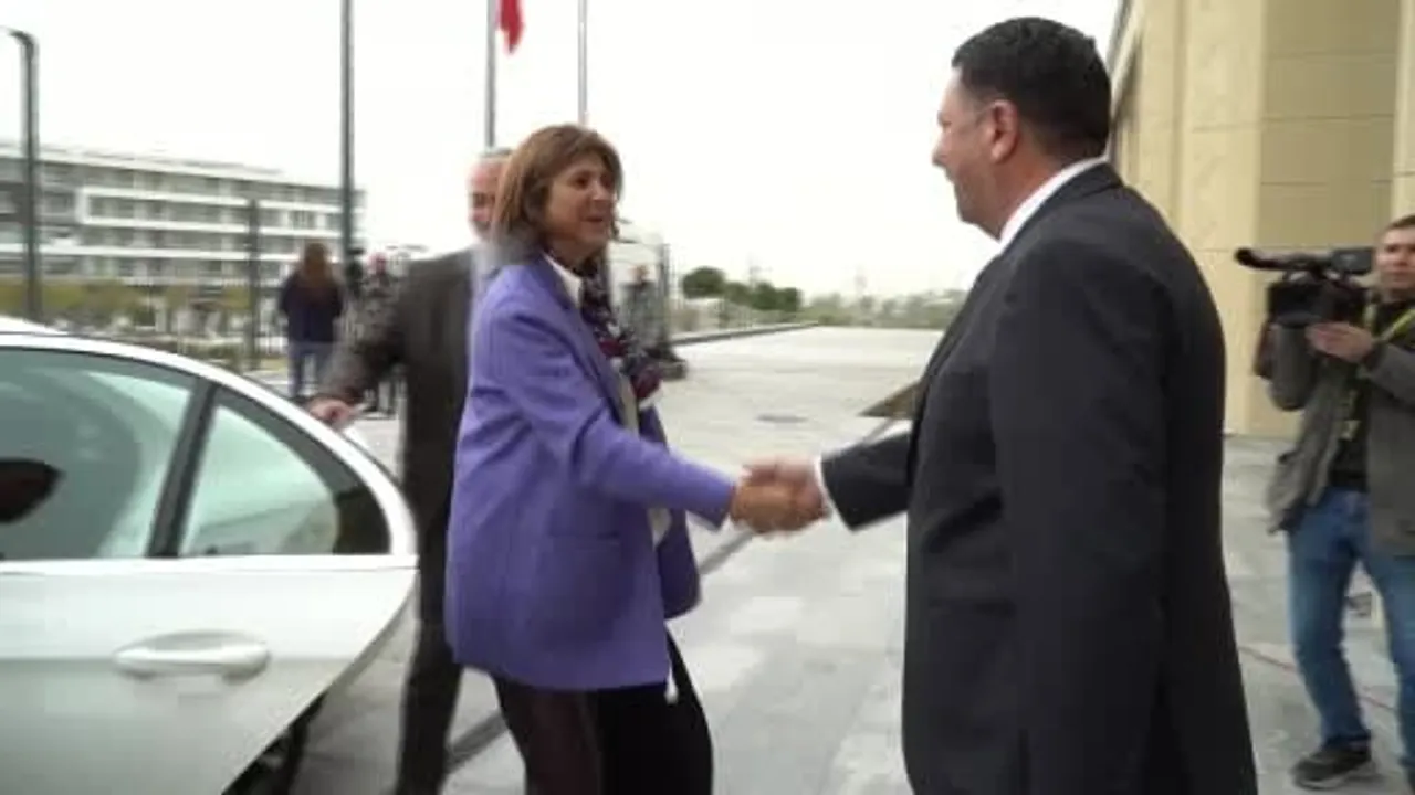 KKTC Cumhurbaşkanı Tufan Erhürman, BM'nin Kıbrıs Temsilcisi Mara Angela Holguin ile Lefkoşa'da Görüştü