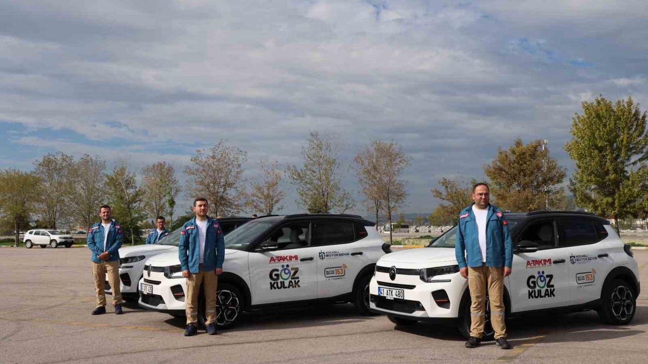 Kocaeli Büyükşehir'in A Takımı ve Yol Bakım Timleri 2025'te 3 bin talebi karşıladı