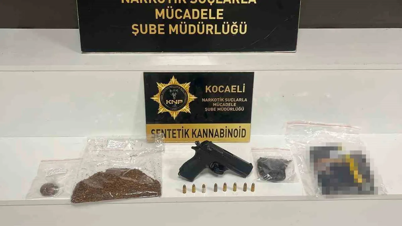 Kocaeli'de 5-11 Ocak tarihli narkotik operasyonlarında 21 tutuklama