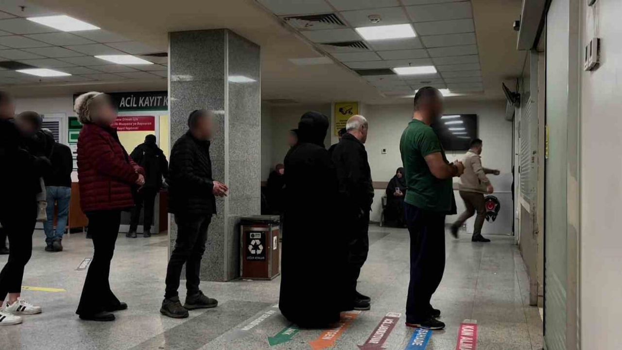 Kocaeli'de kışla birlikte acil servislerde yoğunluk arttı