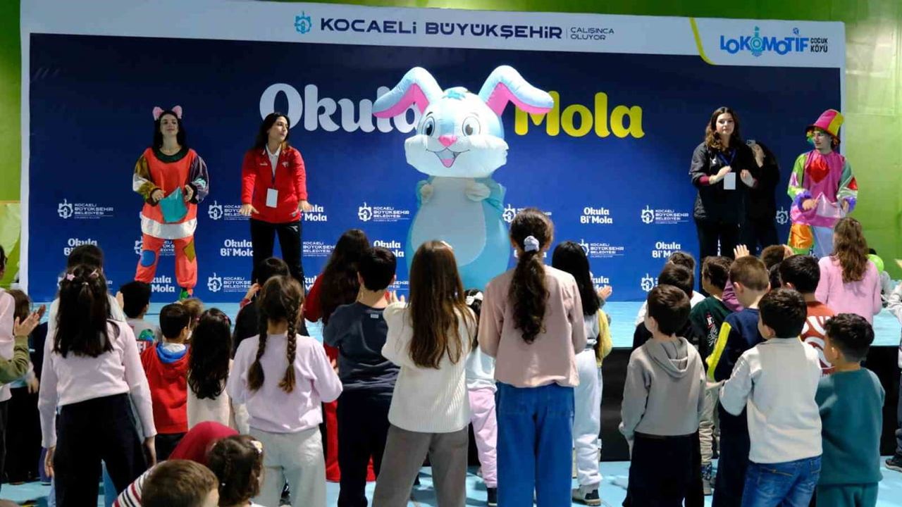Kocaeli'de 'Okula Bi’ Mola' Yarıyıl Etkinlikleri Gebze ve Derince'de
