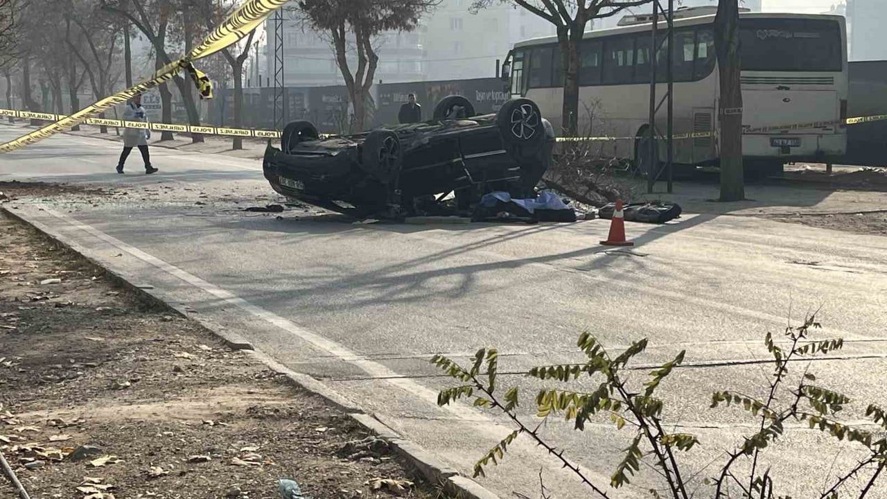 Konya'da Aralık Ayında 1.442 Trafik Kazası: 4 Can Kaybı, 886 Yaralı