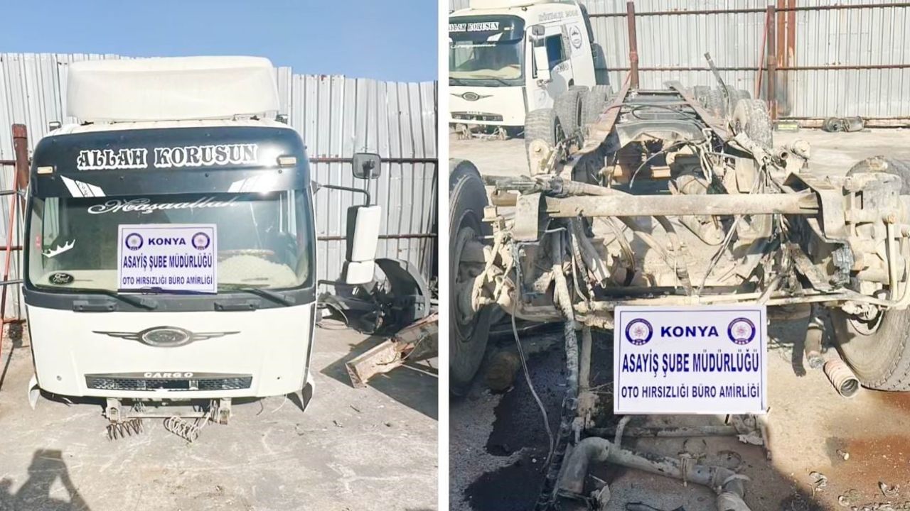 Konya'da 'Change Araç' çetesine operasyon: 115 araç ele geçirildi, 223 şüpheli hakkında işlem