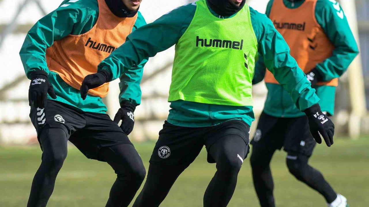Konyaspor, Trendyol Süper Lig 19. hafta Gaziantep FK maçı hazırlıklarına başladı