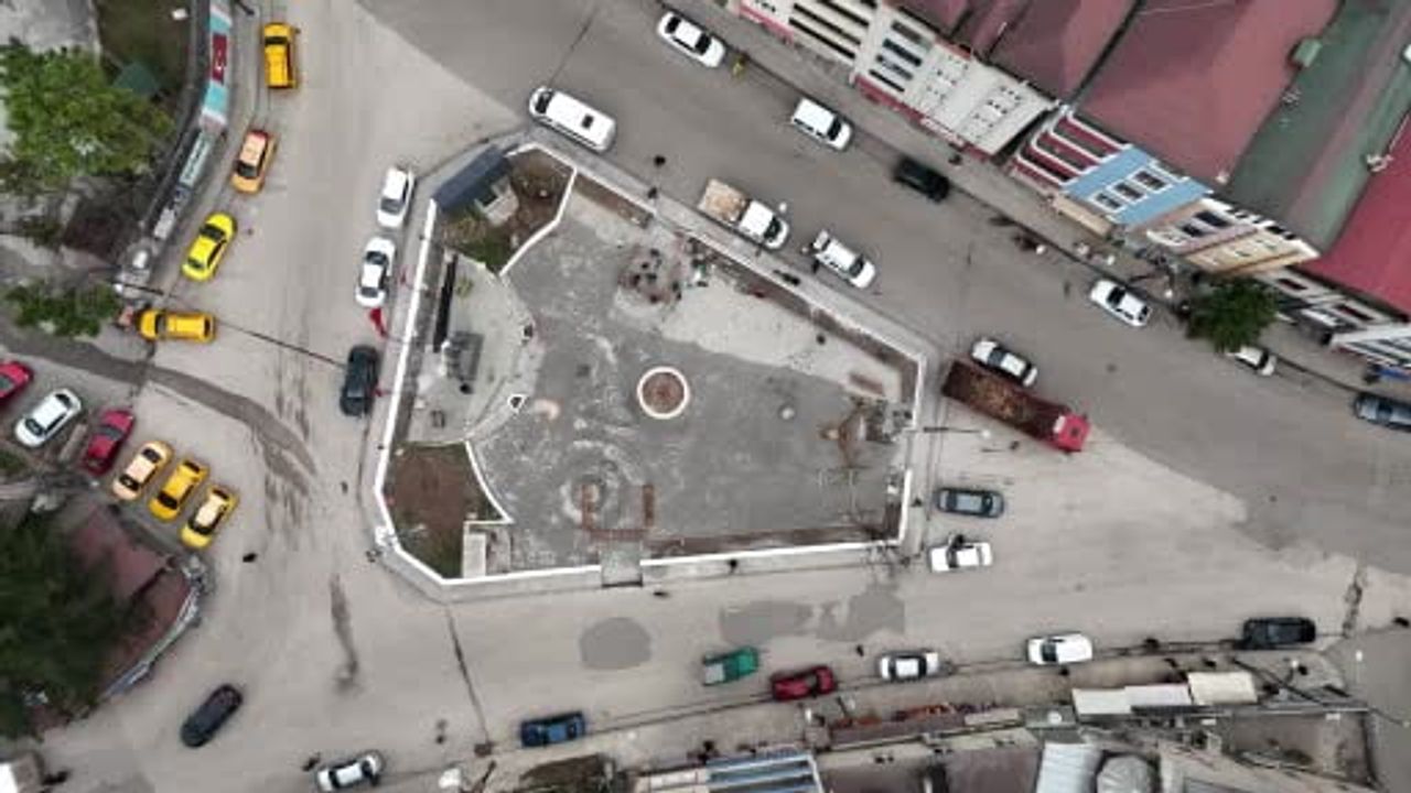 Korgan Meydan Projesi Sona Yaklaşıyor: 520 metrekare Begonit Uygulaması Tamamlanıyor