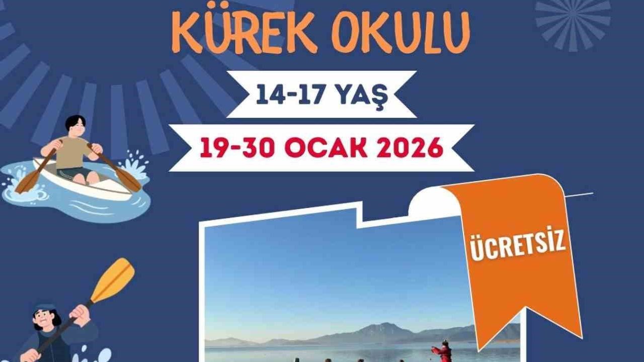 Köyceğiz'de Yarıyıl Tatili Boyunca Ücretsiz Kürek Okulu Düzenleniyor