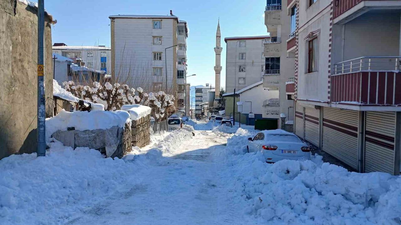 Kulp’ta dondurucu soğuk: Ulaşım ve günlük yaşam etkilendi