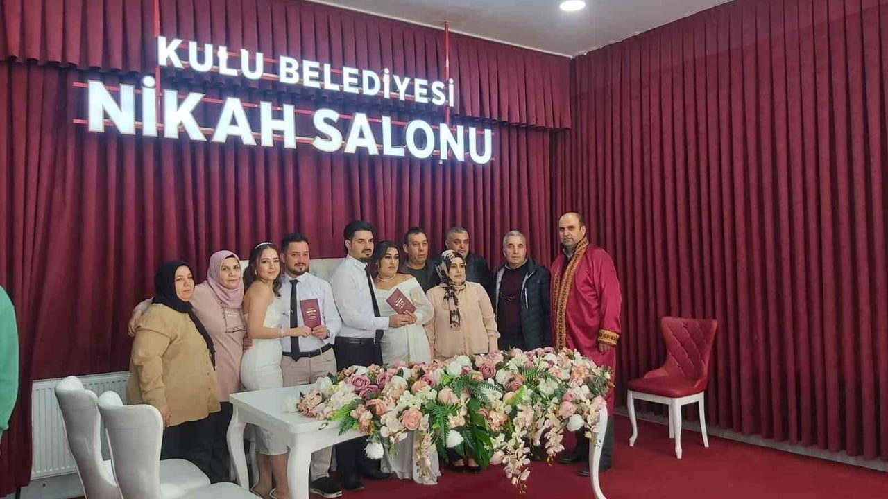 Kulu'da 2025'te 485 çift resmî nikâh kıydı — 2024'te 540 çift evlendi