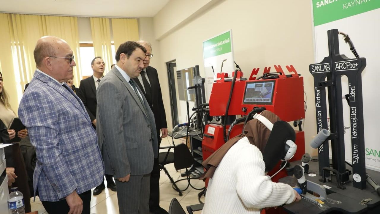 Kütahya'da SOGEP Destekli 'Sanal Gerçeklik ile Kaynakçılık' Projesi Tanıtıldı