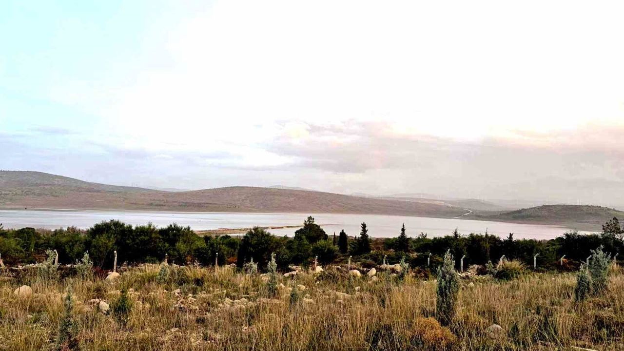 Kutlu Aktaş Barajı'nda su seviyesi yüzde 0,01'den yüzde 15,50'ye çıktı