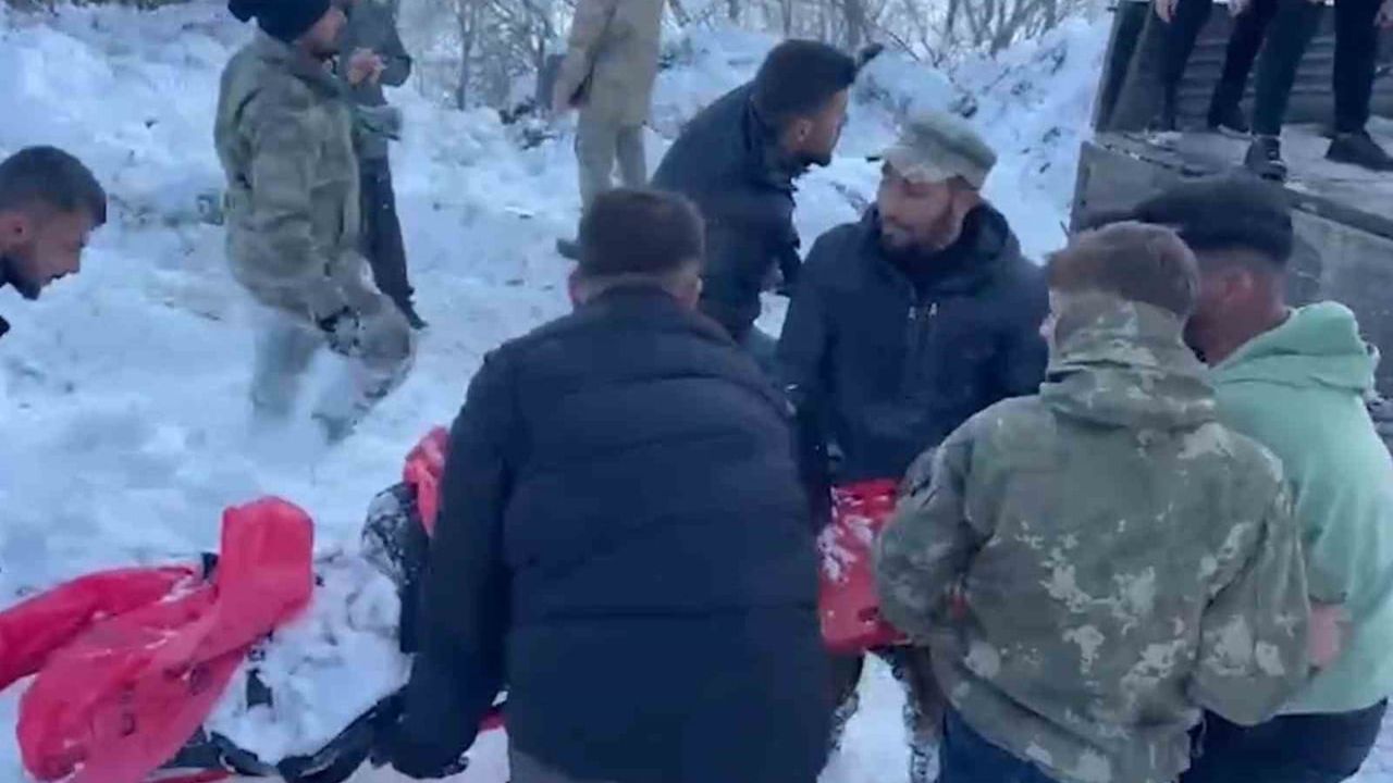 Kuzey Irak'tan yola çıkan Ali Yunus Kerimi, Şırnak Uludere'de donarak yaşamını yitirdi