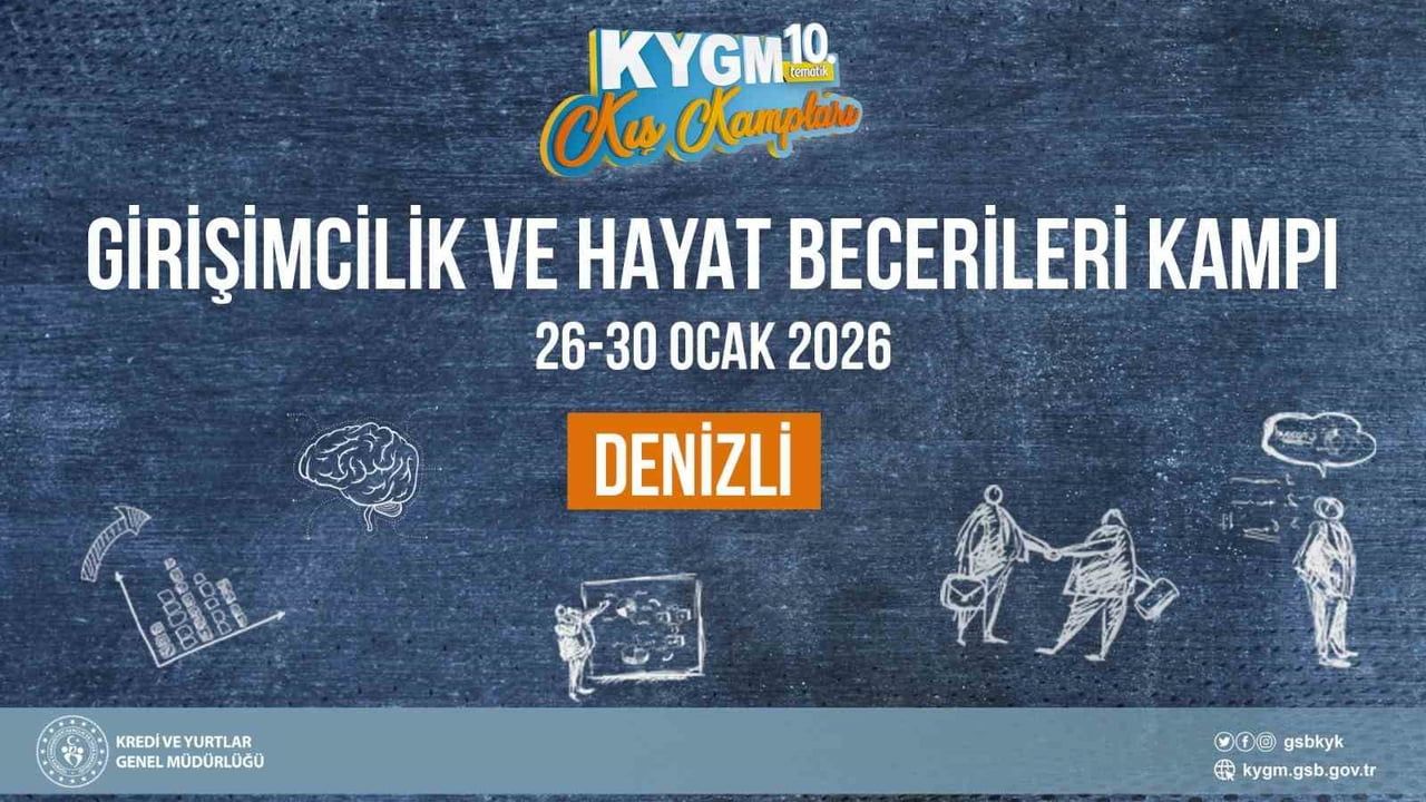 KYGM Kış Kampı Denizli'de: Girişimcilik ve Hayat Becerileri 26-30 Ocak 2026