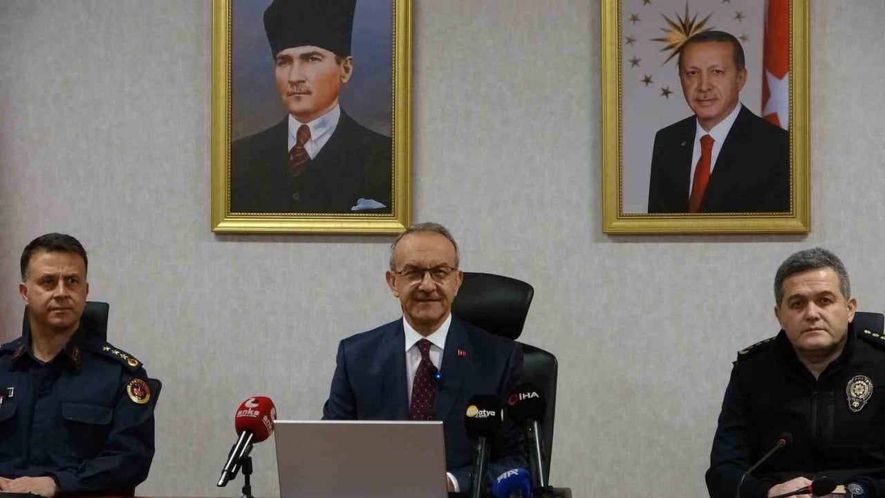 Malatya'da 2025'te Suç Oranlarında Azalma: Vali Seddar Yavuz'un Açıklaması