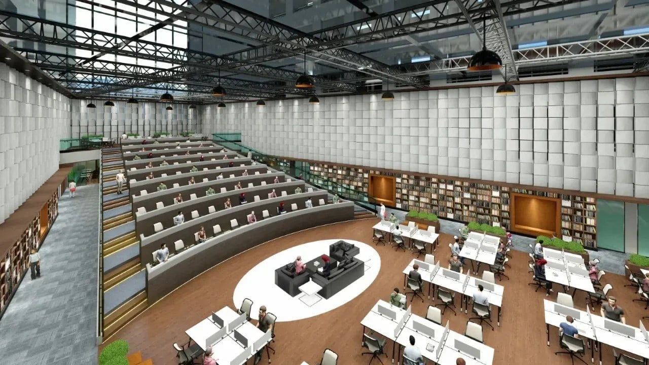 Malatya’da bölgenin en büyük kütüphanesi tamamlanma aşamasına geldi