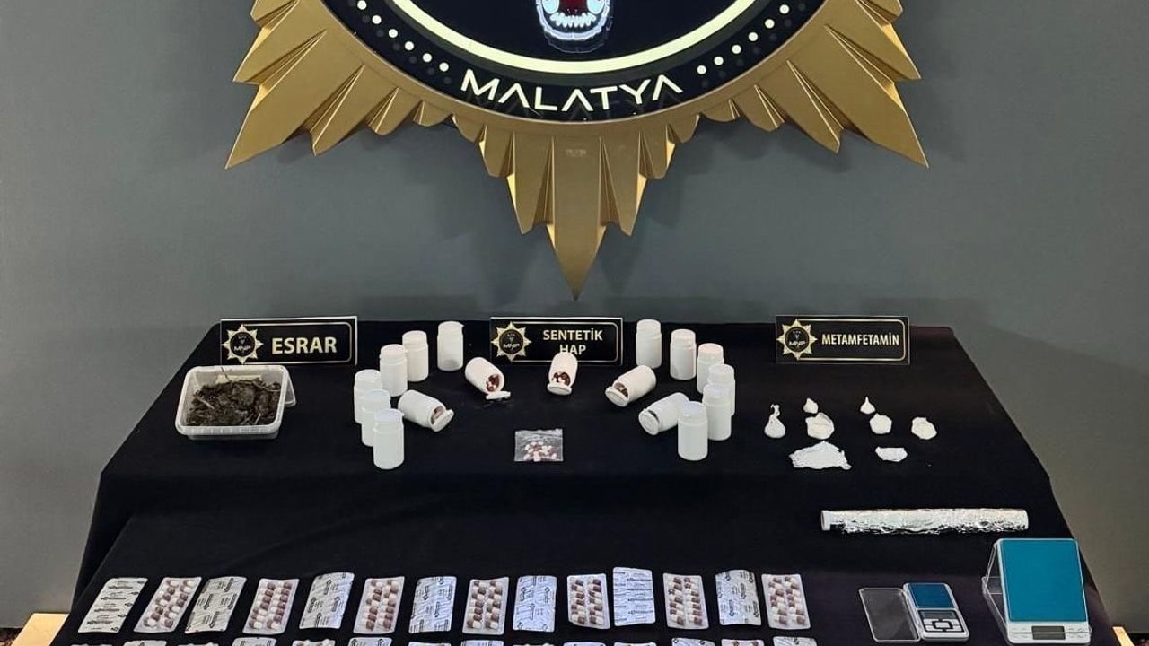 Malatya'da Narkotik Operasyonu: 14 Kişi Gözaltına Alındı