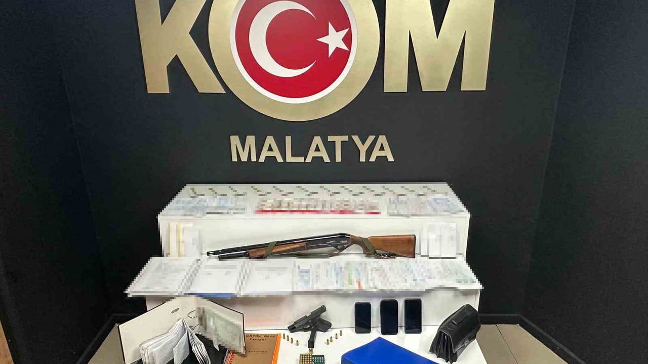 Malatya'da tefecilik operasyonu: 3 kişi tutuklandı
