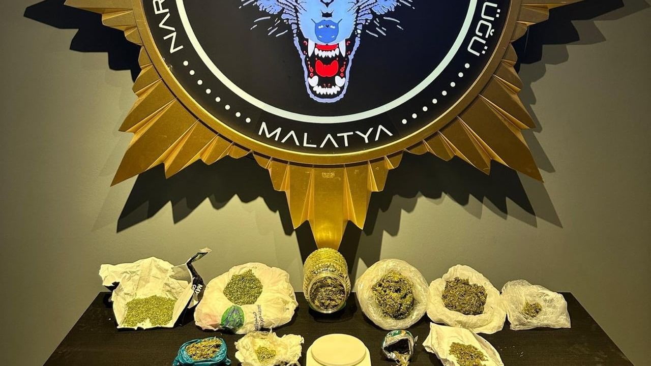 Malatya’da 'torbacı' operasyonu: 800 gram esrar ele geçirildi, 1 tutuklama