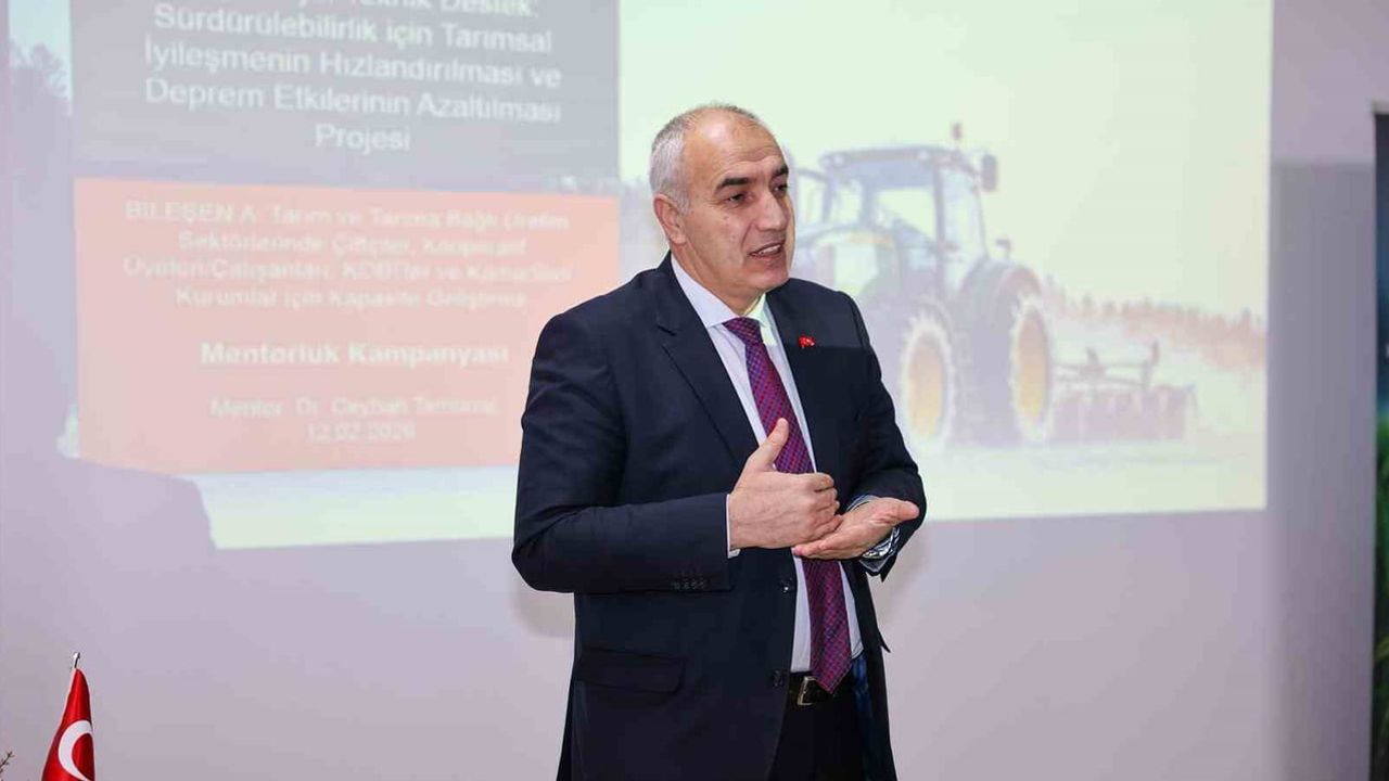 Malatya’da üreticilere FARMERS Projesi kapsamında üretim ve dayanıklılık eğitimi