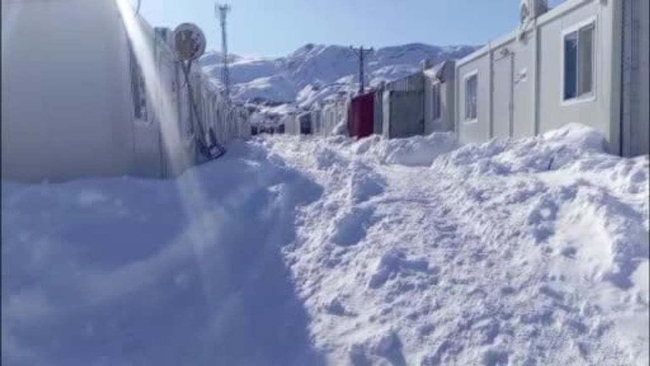 Malatya’da Yoğun Kar ve Düşük Sıcaklıklar Kırsal Hayatı Zorluyor