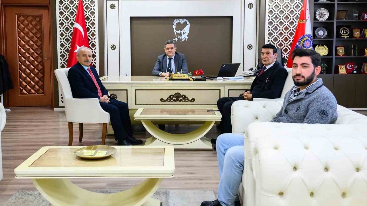 Malatya Gazeteciler Cemiyeti'nden Emniyet Müdürü Kayhan Ay'a hayırlı olsun ziyareti