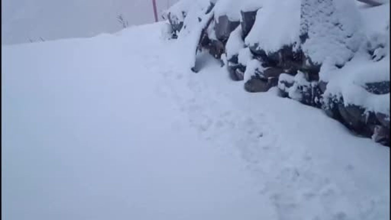 Malatya kırsalında kar etkili oldu: Köy yollarında ulaşım aksadı