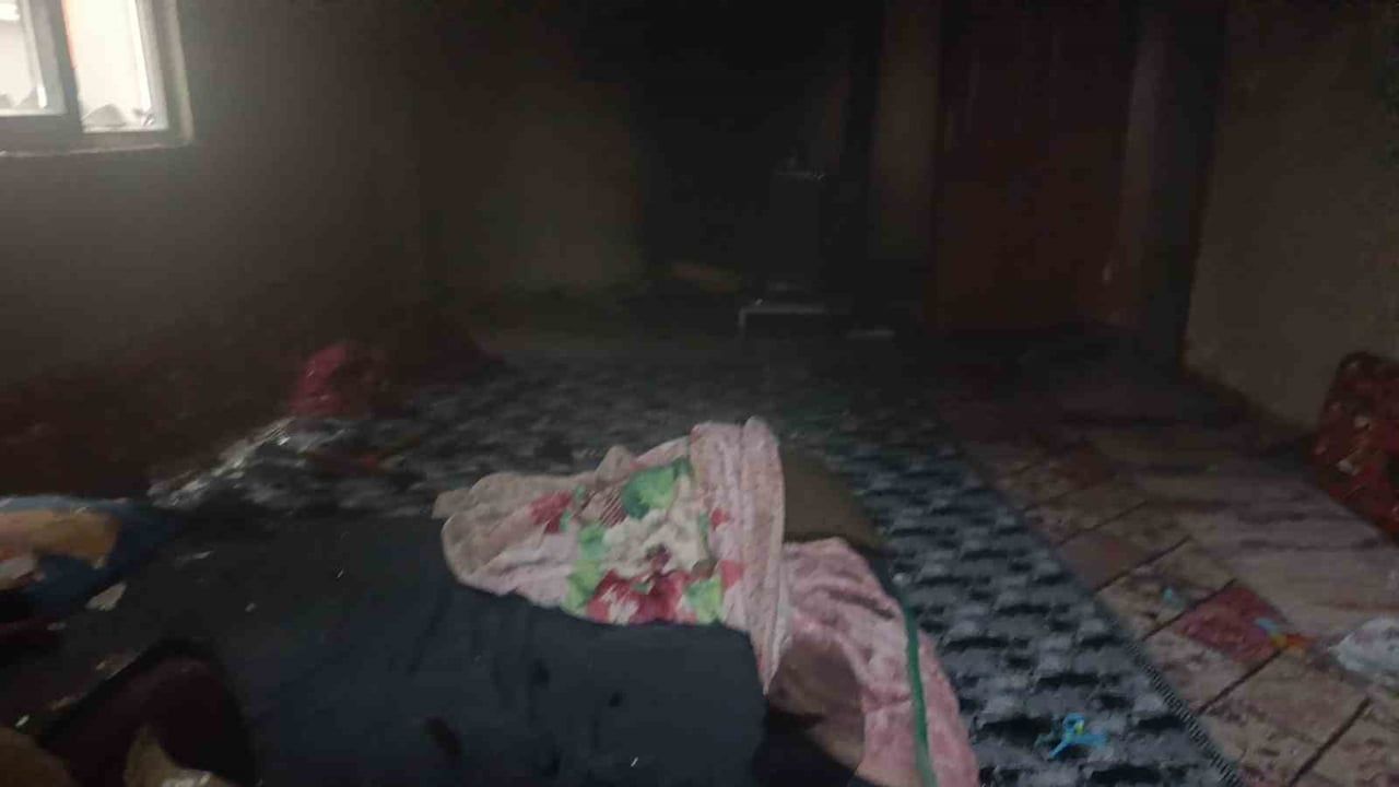 Manavgat'ta soba kaynaklı yangında 5 yaşındaki çocuk yaralandı