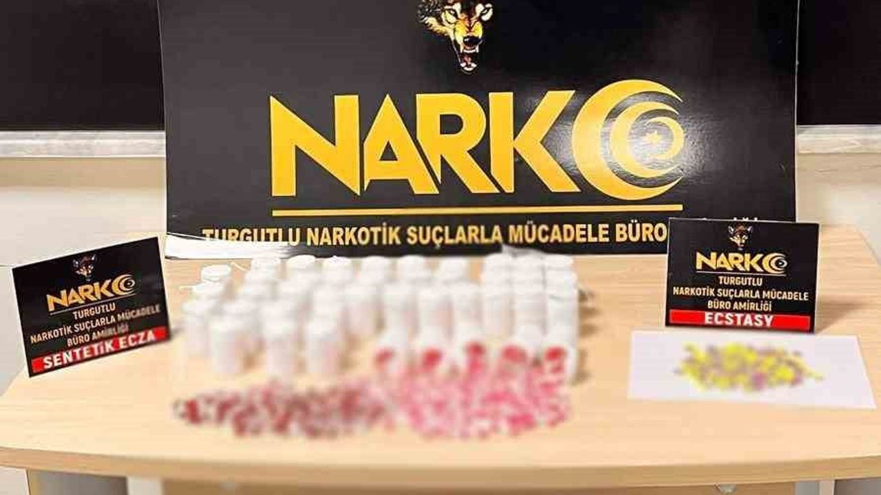 Manisa'da narkotik operasyonu: Salihli, Soma ve Turgutlu'da çok sayıda uyuşturucu ele geçirildi