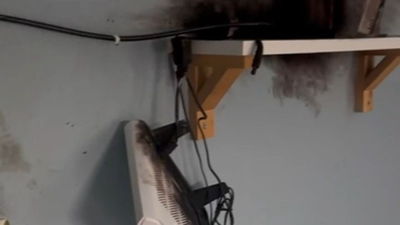 Manisa Turgutlu'da Fırtına Etkili Oldu: İstasyonaltı Mahallesi'nde Bir Eve Yıldırım Düştü