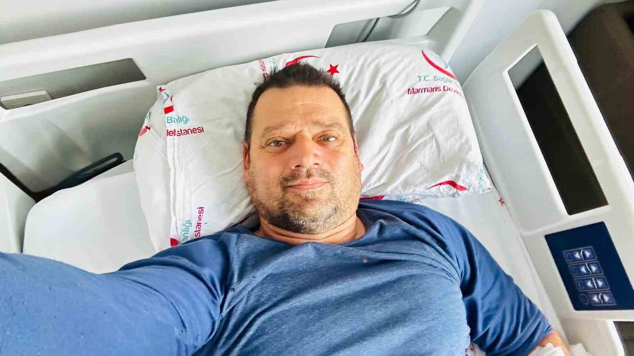 Marmaris’te 'kedi canlı' lakaplı Mehmet Övet doğa yürüyüşünde düşüp bacak kırıklarıyla ameliyat edildi