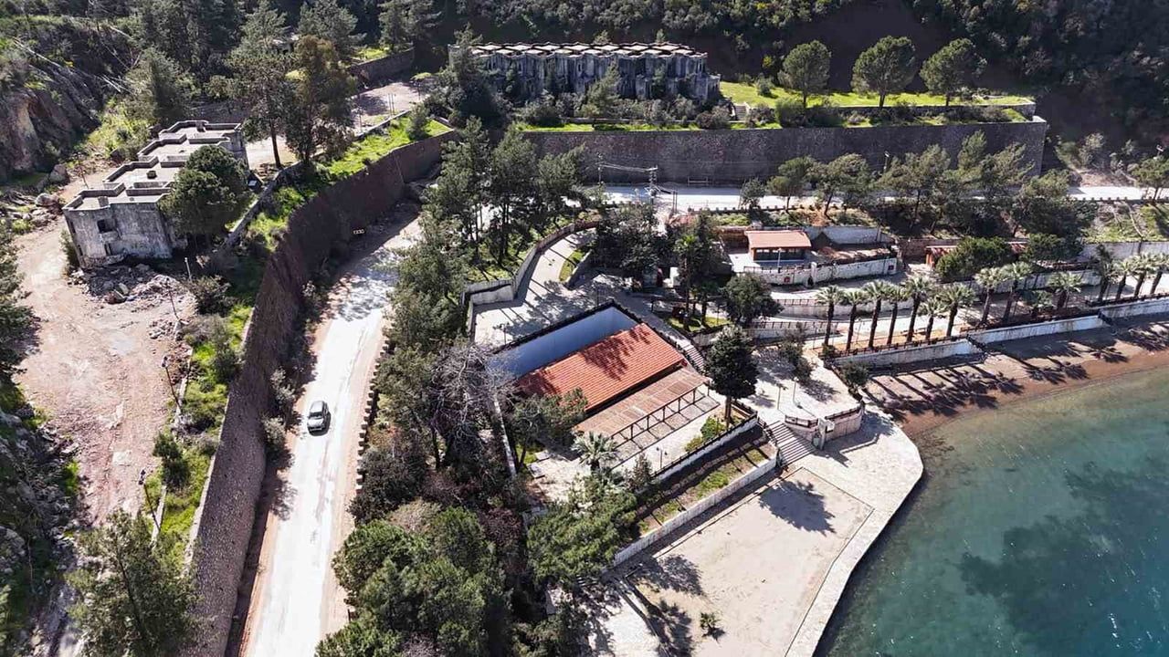 Marmaris'te yaklaşık 30 dönümlük eğitim ve rekreasyon tesisi halkın kullanımına hazırlanıyor