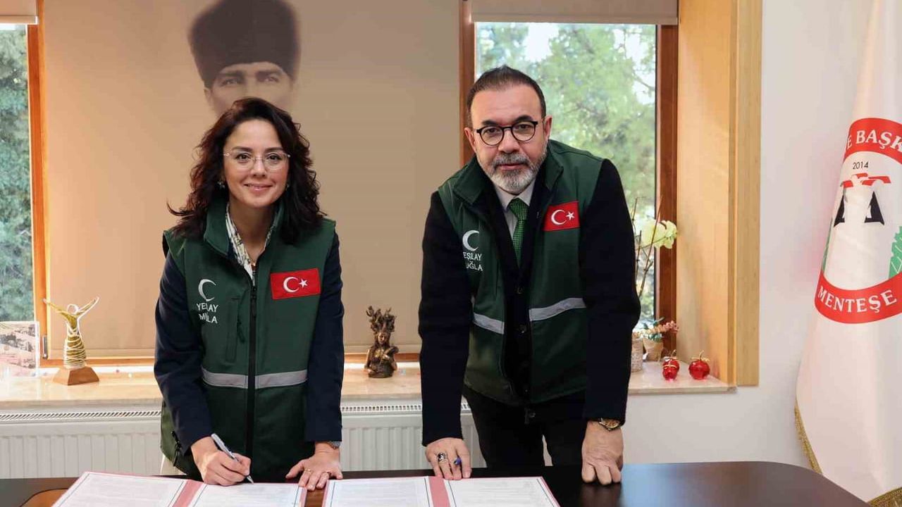 Menteşe Belediyesi ile Yeşilay, bağımlılıkla mücadelede protokol imzaladı