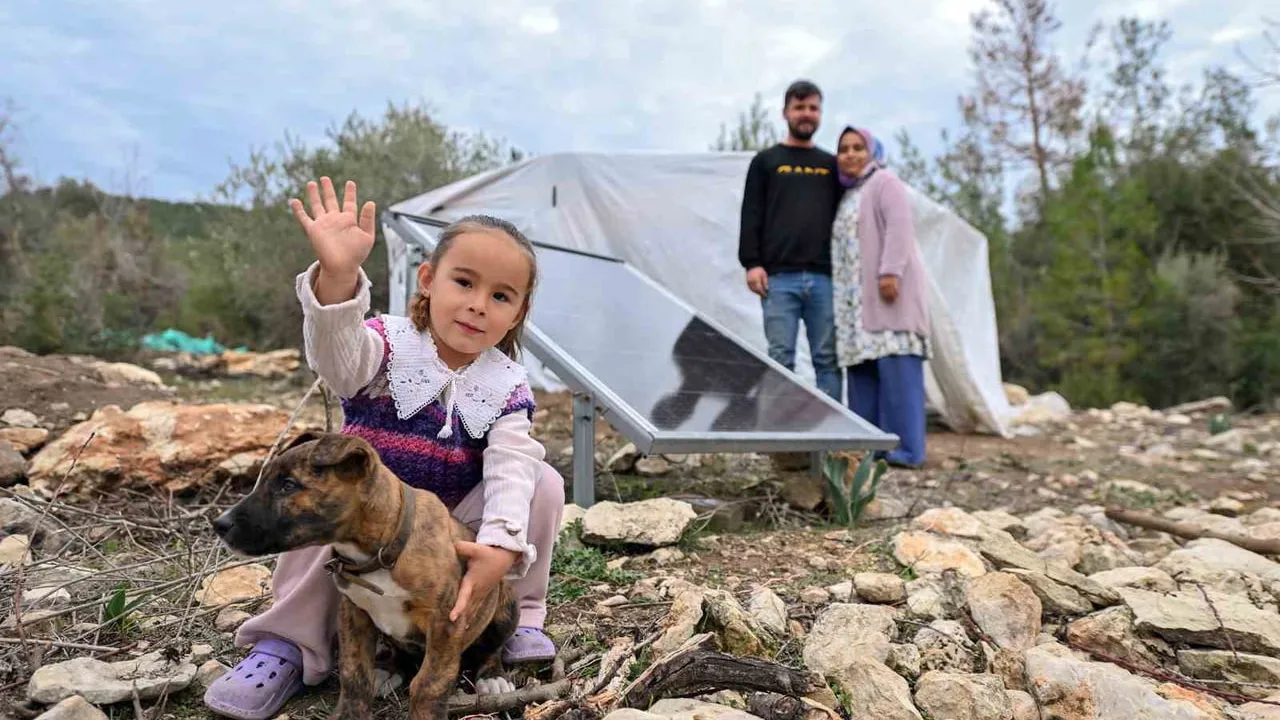 Mersin'de güneş paneli desteğiyle konargöçer Yörüklerin enerji erişimi güçlendi