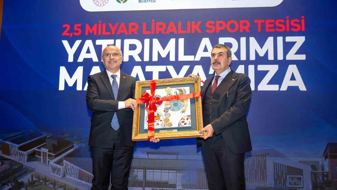 Milli Eğitim Bakanı Yusuf Tekin’in katılımıyla Malatya'da 100 milyon TL'lik 7 tesis açıldı