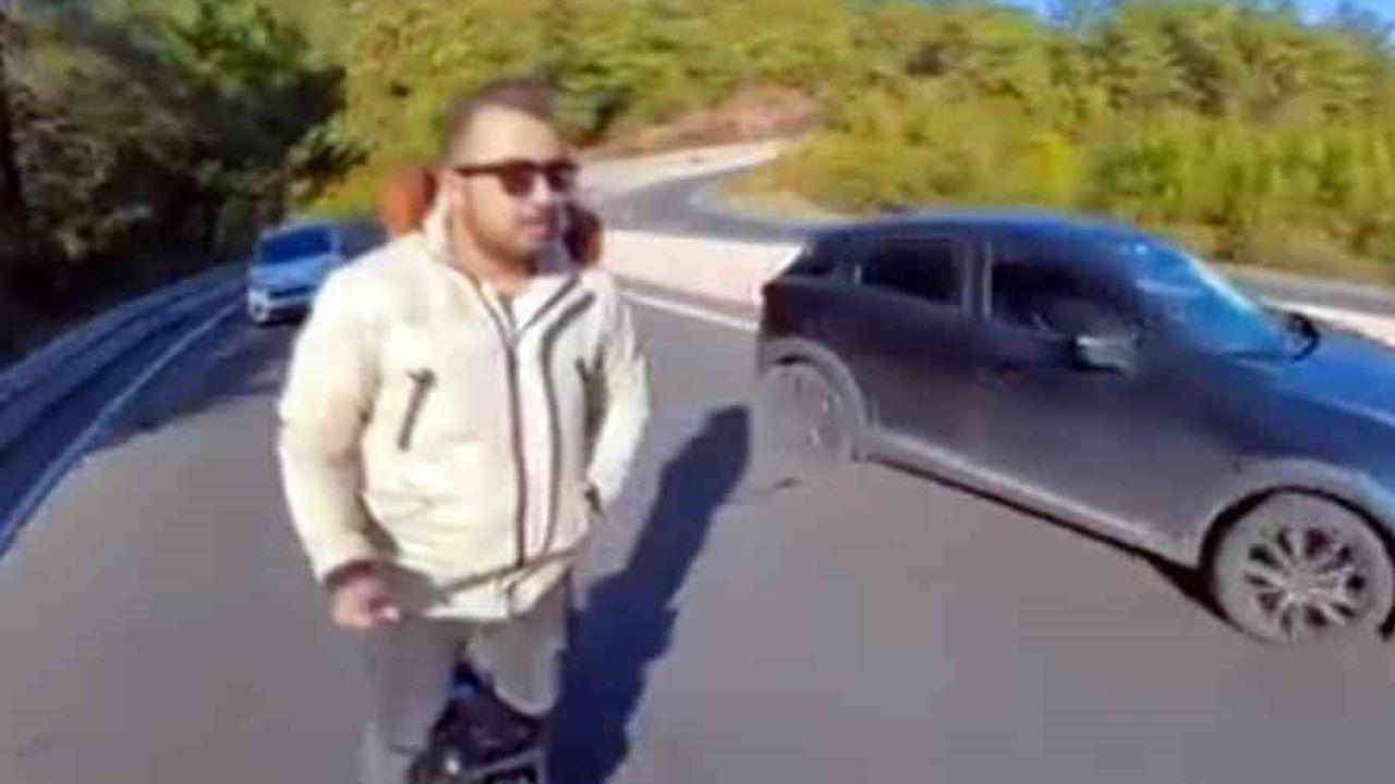 Muğla'da Sakar Rampasında Tek Tekerlekli Scooter ile 9 Kilometrelik İniş