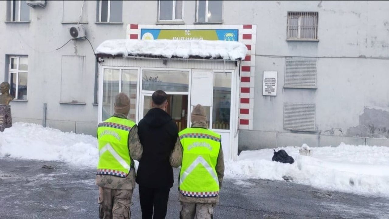 Muş'ta hırsızlıktan aranan şahıs jandarma devriyesinde yakalandı ve tutuklandı