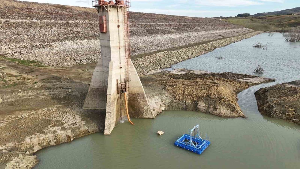 Naip Barajı'nın doluluk oranı yüzde 1'in altına düştü — Tekirdağ su güvenliği riskiyle karşı karşıya