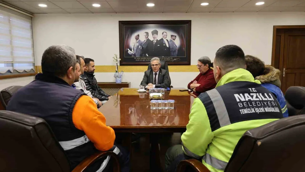 Nazilli Belediyesi, saha personelinin çalışma şartlarını iyileştirdi