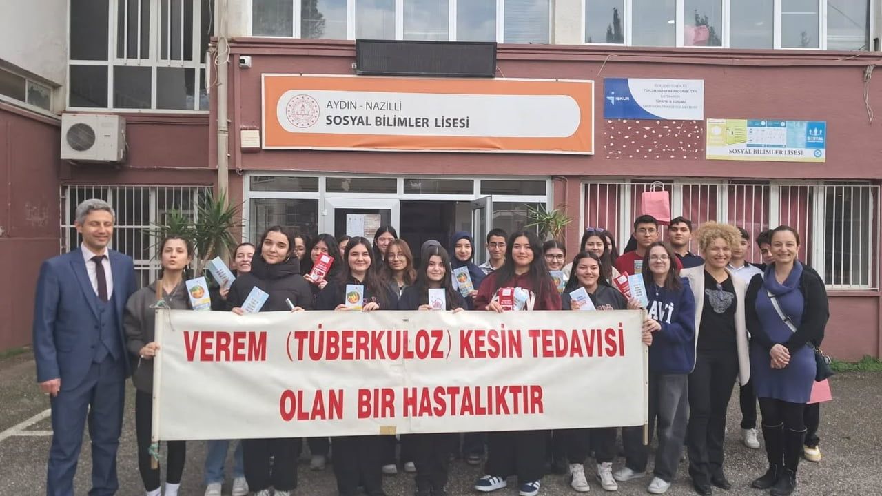 Nazilli'de Lise Öğrencilerine Verem ve Sağlıklı Yaşam Eğitimi