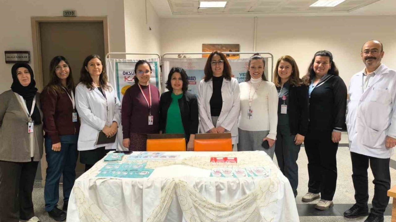 Nazilli Devlet Hastanesi'nden 79. Verem Eğitimi ve Farkındalık Haftası'nda erken tanı çağrısı