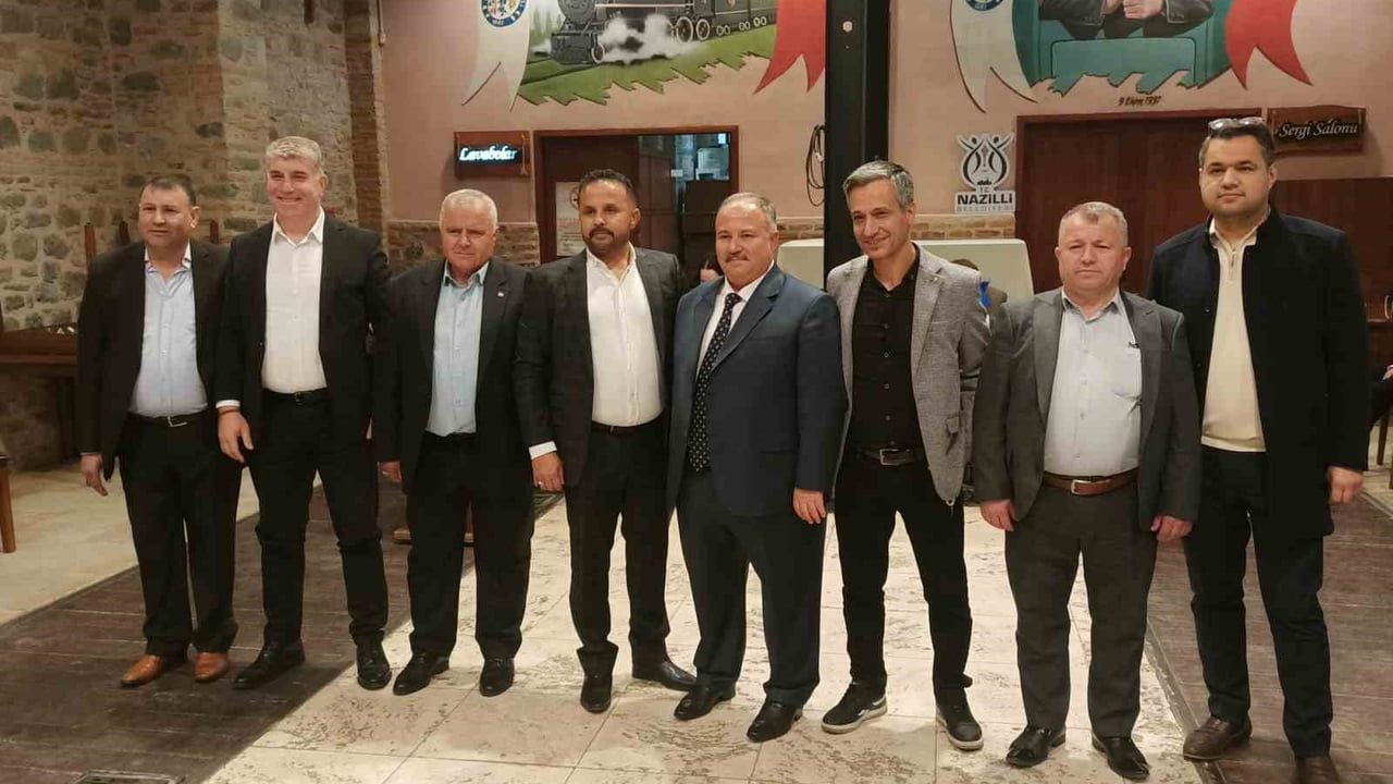 Nazilli Kahveciler Esnaf Odası'nda Birol Şenkal yeniden başkan seçildi