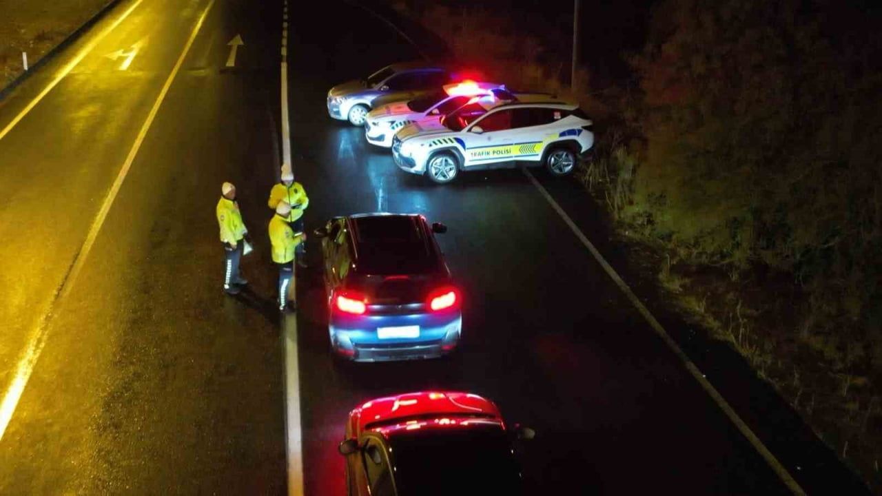 Nevşehir'de 2025 trafik denetimleri: 1 milyon 109 bin 149 araç kontrol edildi