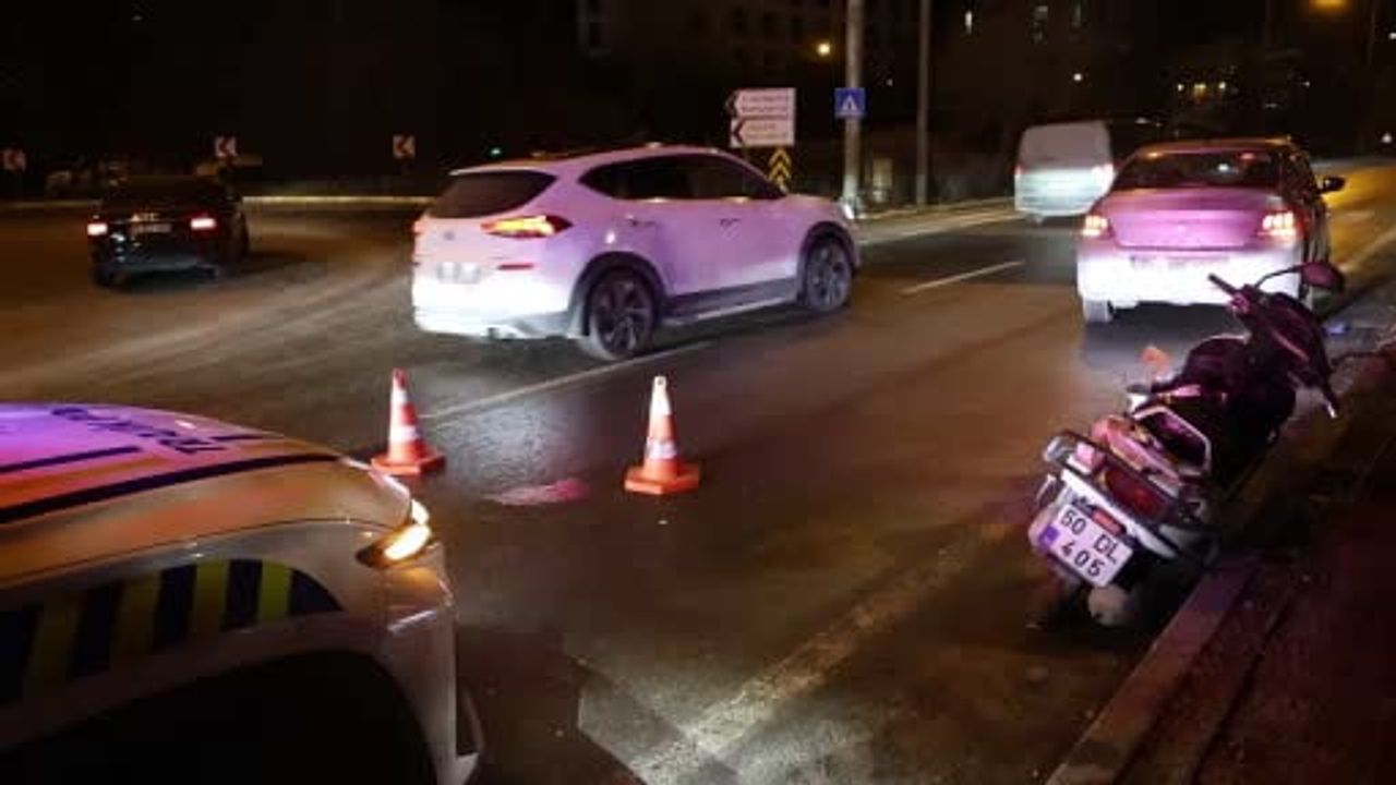 Nevşehir'de motosiklet kazasında bir kişi ağır yaralandı