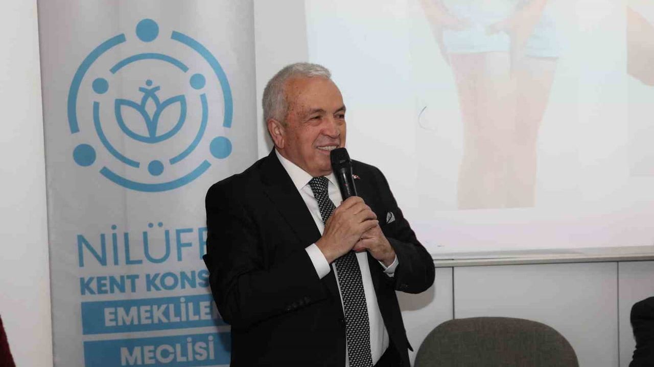 Nilüfer Belediye Başkanı Şadi Özdemir emeklilerle buluştu: İlk yardım eğitimi ve katılım çağrısı