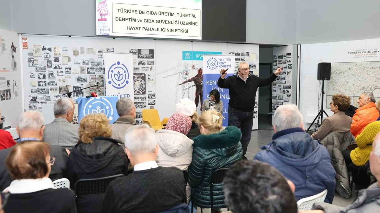 Nilüfer'de 'Gıda Güvenliği ve Güvencesi' paneli: Pahalılık, denetim ve kayıt dışı ekonomi tartışıldı